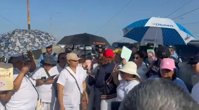 Enfermeras denuncian agresión policial durante protesta en El Progreso, Yoro