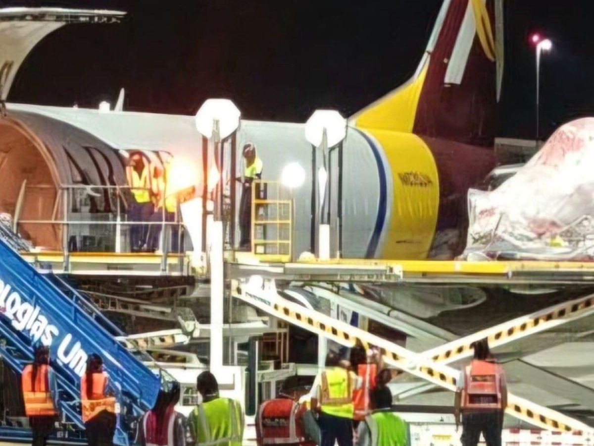 Avión Colombia Aeropuerto Villeda Morales