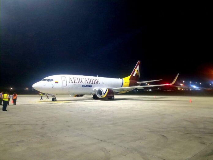 Avión Colombia Aeropuerto Villeda Morales