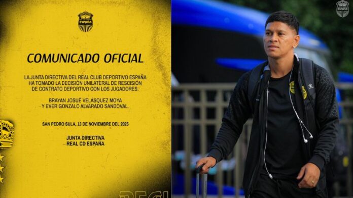 La salida del delantero Brayan Moya ha sorprendido a la familia españolista.