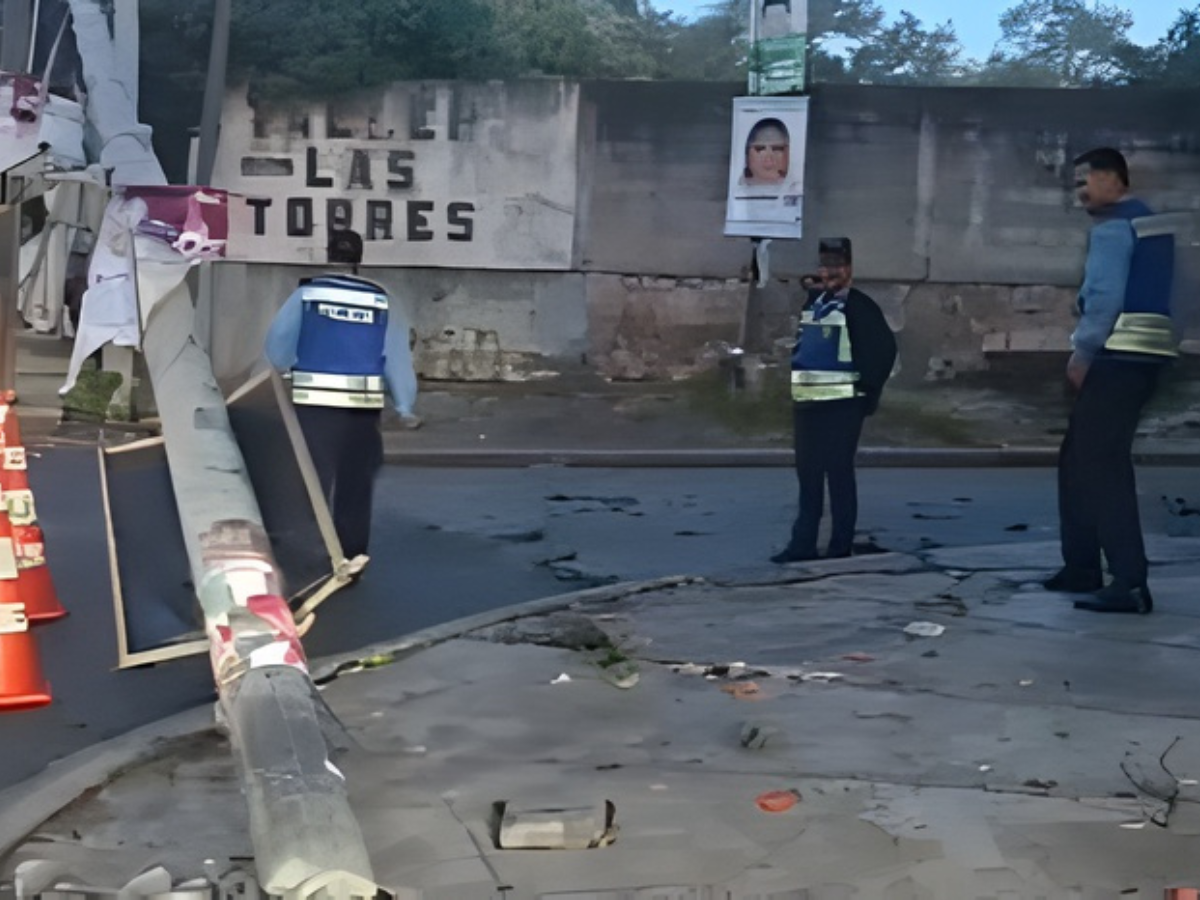cierran paso en Calle de los Alcaldes