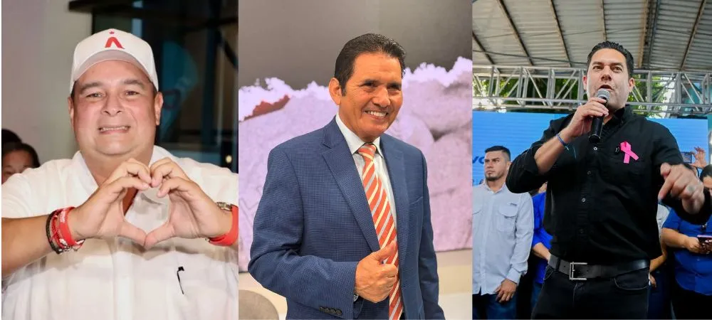 Candidatos alcaldes Distrito Central