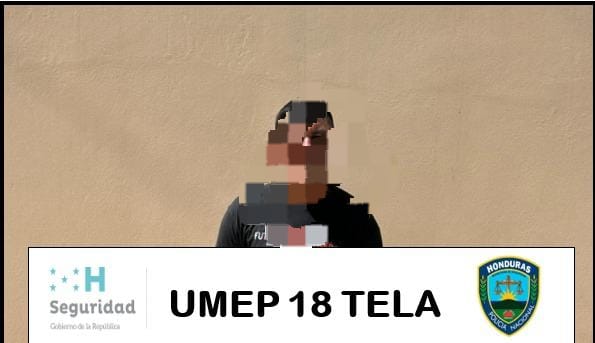 14 años atrapan a sujeto en Tela