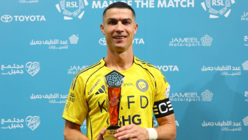 Cristiano Ronaldo es una de las estrellas que brillan en la liga saudí.
