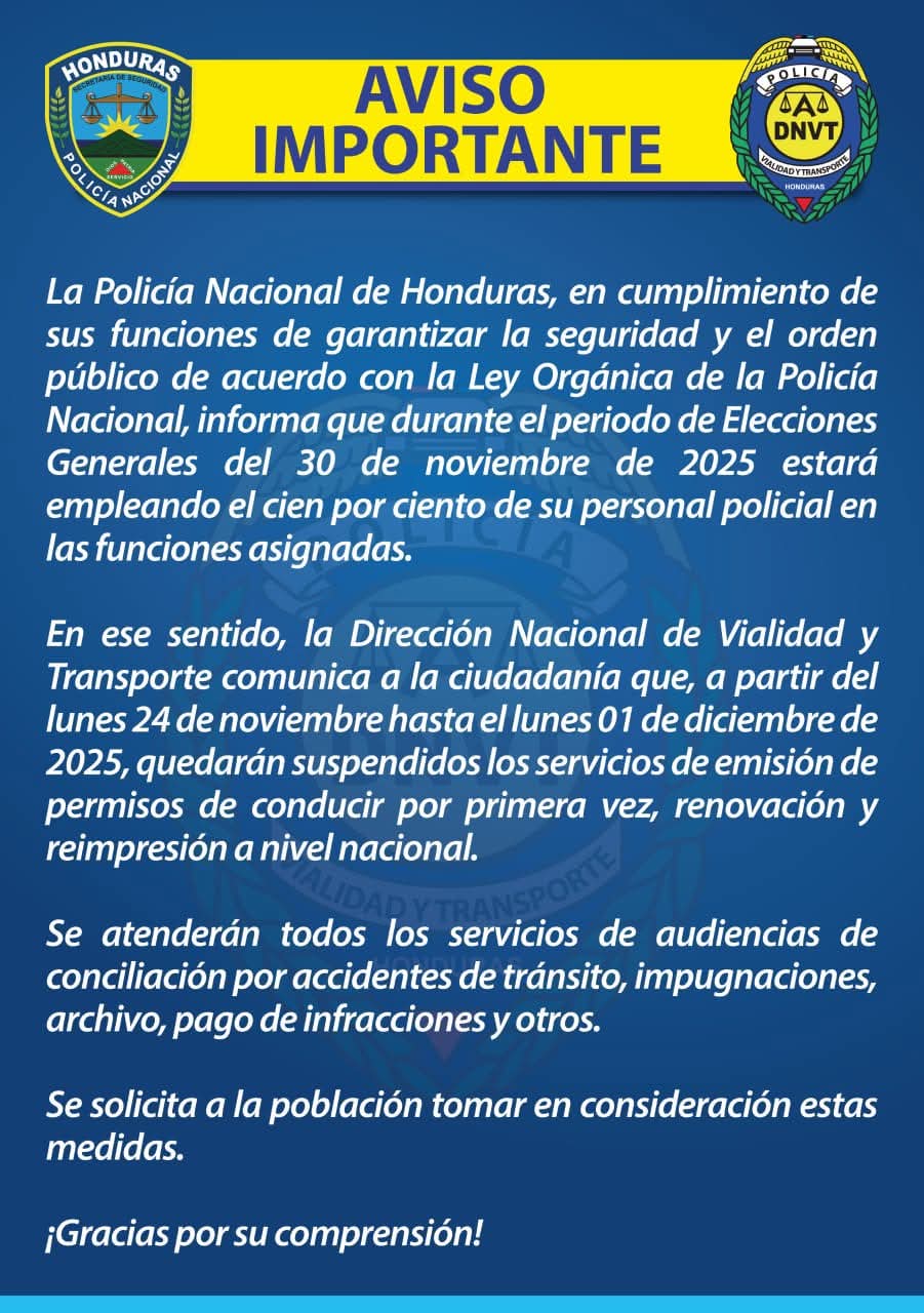 La institución instó a la población a planificar con anticipación cualquier trámite relacionado con licencias de conducir. Foto: DNVT.