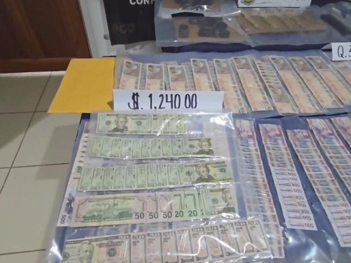 Decomisan 300 000 lempiras Copán