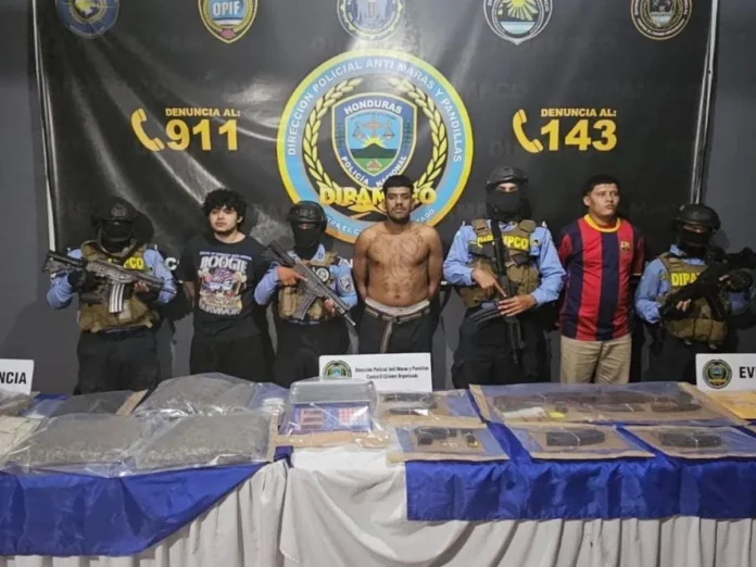 Capturan pandilleros Chamelecón crimen Joel Vargas