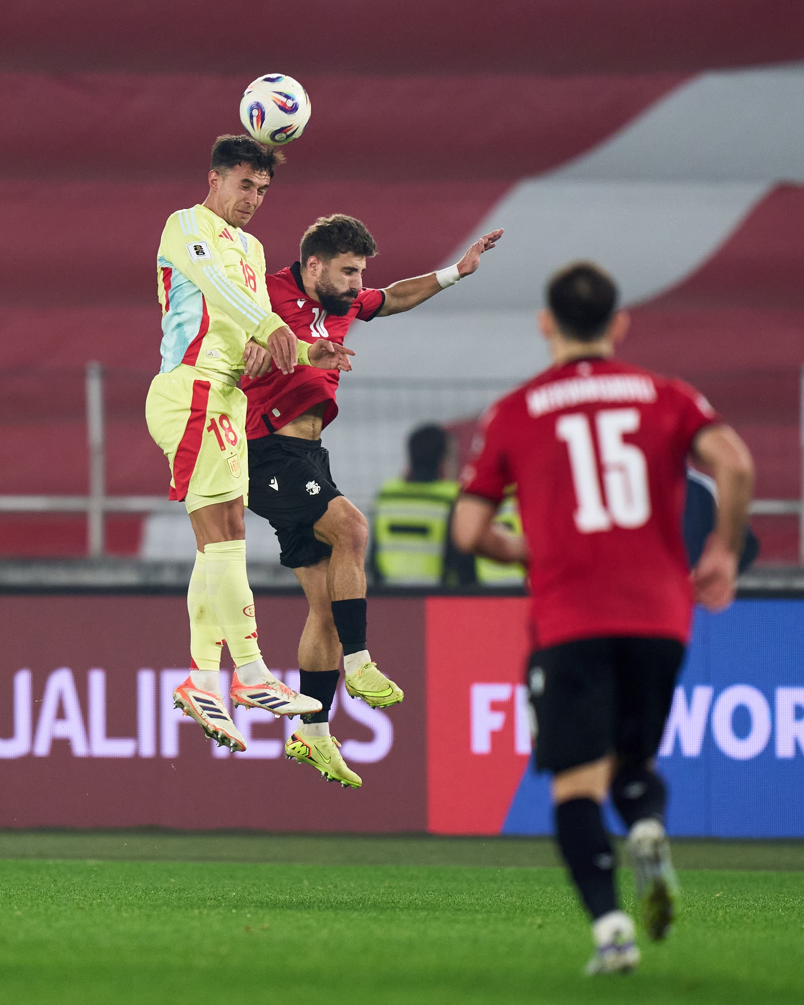 La selección de España no tuvo problemas para deshacerse de su similar de Georgia.