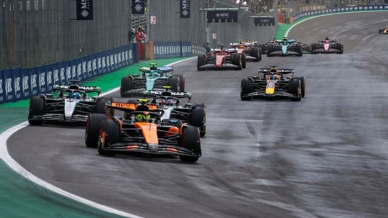 Max Verstappen realizó una excelente carrera en Interlagos, hasta el punto de lograr podio.
