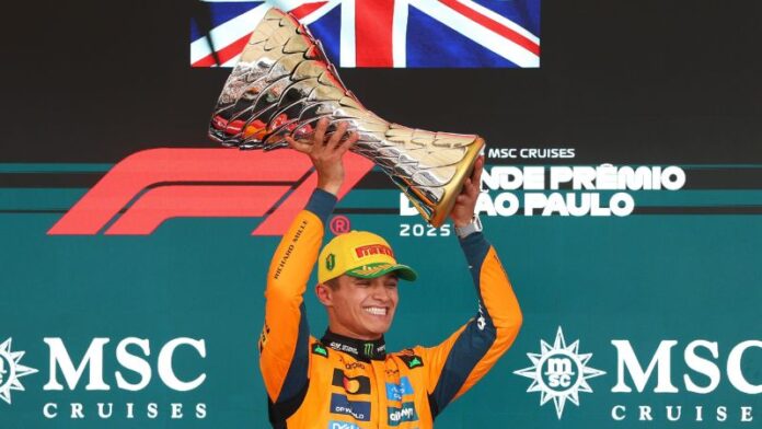 El piloto Lando Norris se acerca cada vez más al título de la presente temporada del Mundial de Fórmula 1.