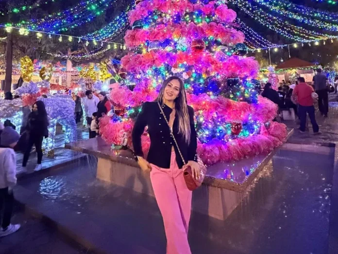 Influencer colombiana robo Paseo Navideño Comayagua