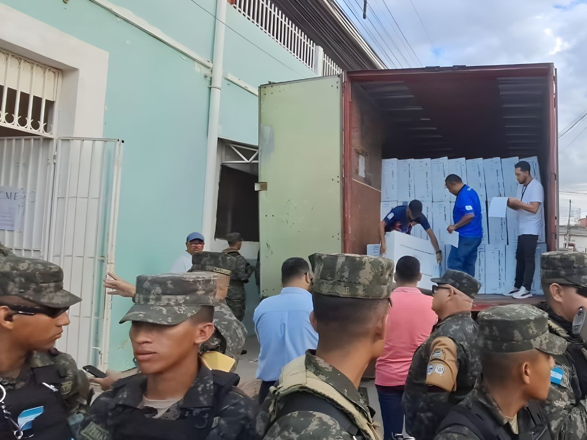 Llegan maletas electorales a Choluteca para garantizar elecciones en 16 municipios