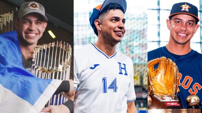 El pelotero hondureño, Mauricio Dubón, se confesó con los Hijos de Morazán.