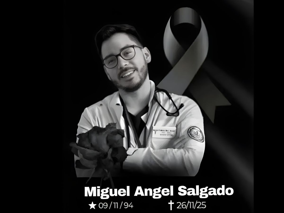 Foto en vida del médico. 