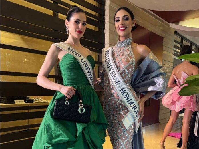 Miss Honduras foto coronadas Miss Universo