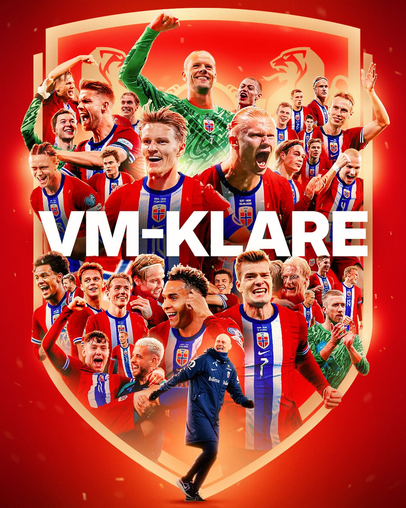 Así avisa Noruega su presencia en el Mundial 2026 de México, Estados Unidos y Canadá.