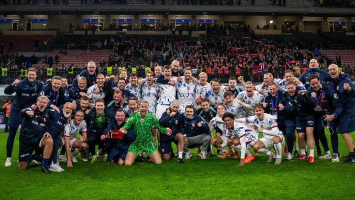 La selección de Noruega se convirtió en la 33 clasificada al Mundial de 2026.