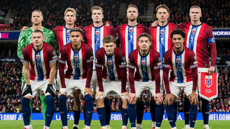 La selección de Noruega está a un paso de oficializar su boleto al Mundial de 2026.