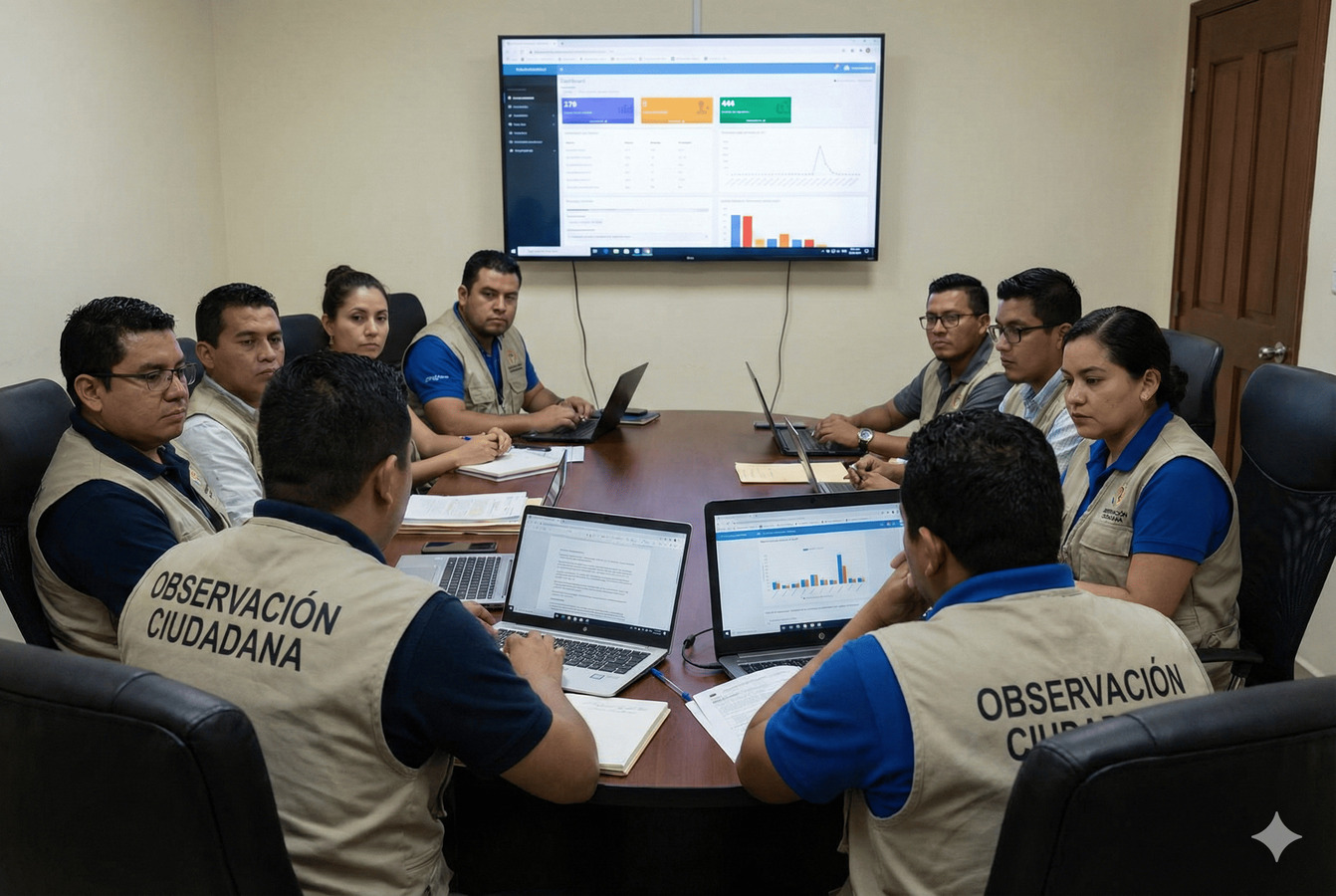 organizaciones sociales contribuyen a unas elecciones mas transparentes. Diario tiempo hn