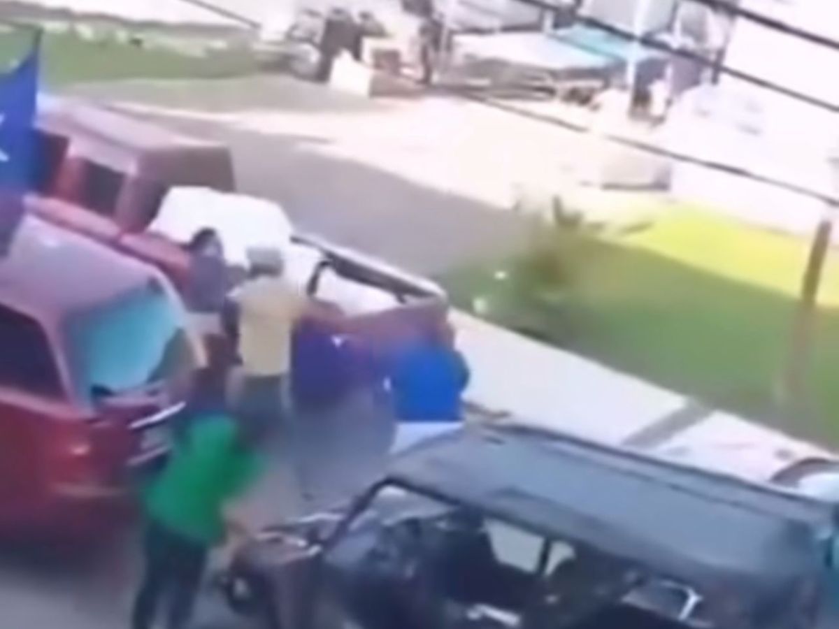 riña simpatizantes nacionalistas