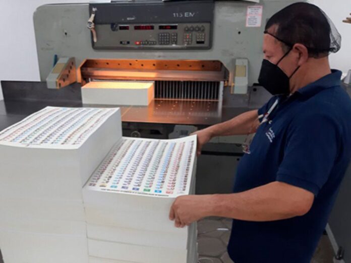 Papeletas electorales Honduras CNE