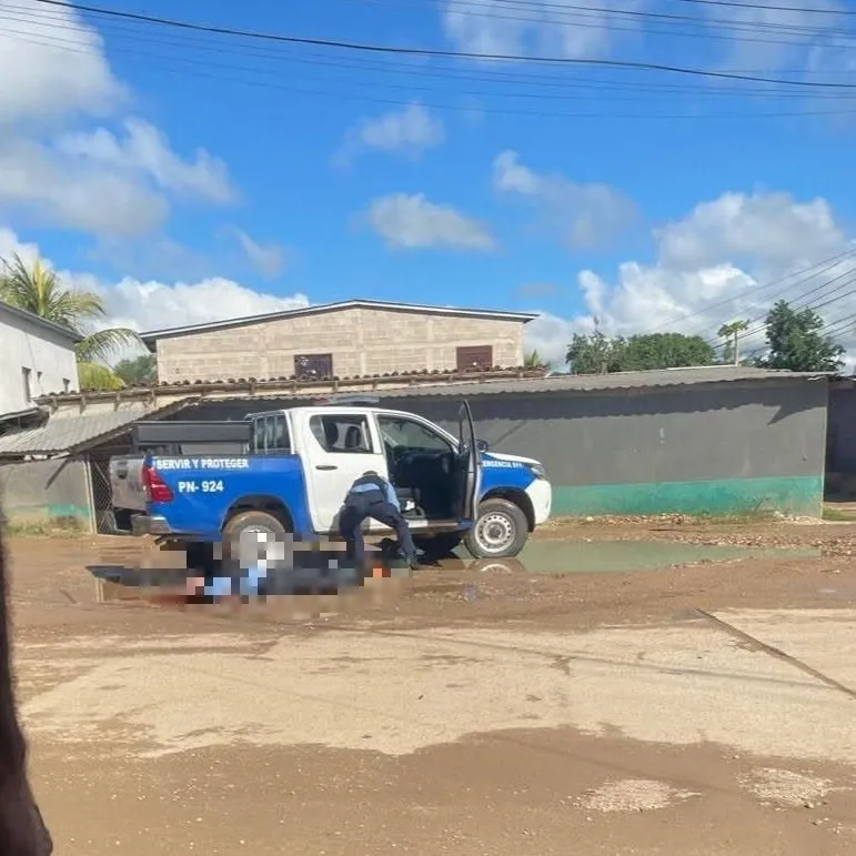Policía Muerto Juticalpa 1