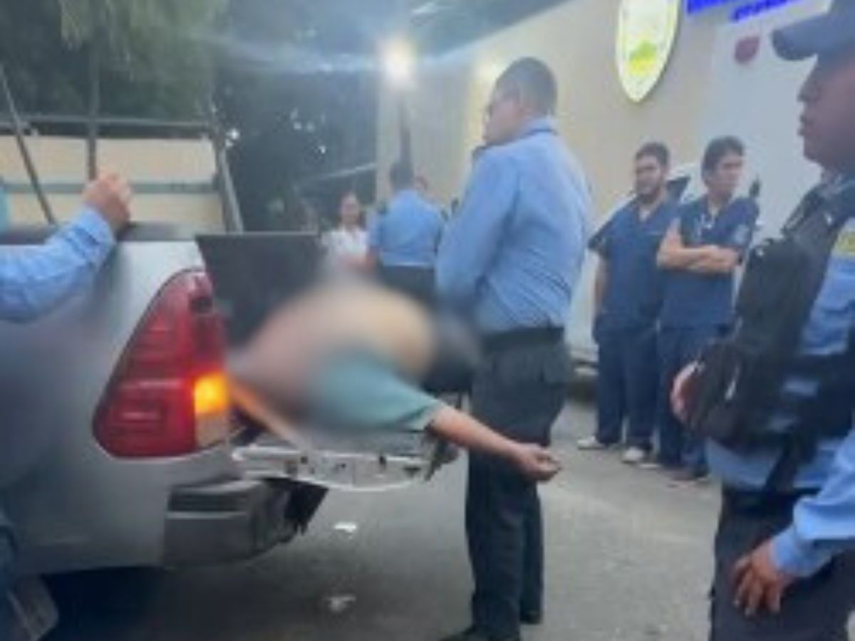 Policía Muerto San Pedro Sula (1)