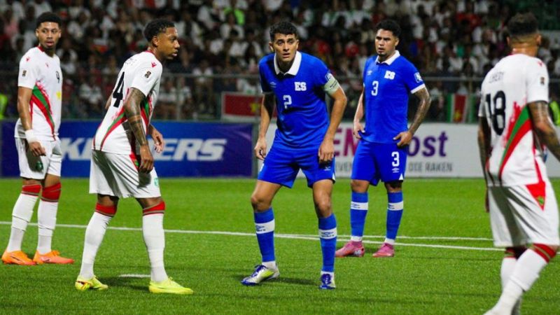 Los salvadoreños apenas ofrecieron resistencia en su visita a Surinam.