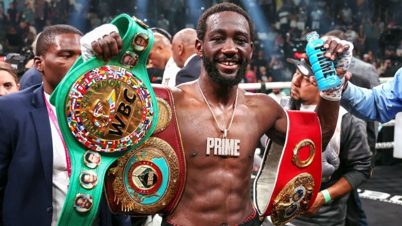 Terence Crawford encabeza el Top 10 de los mejores boxeadores en la actualidad.