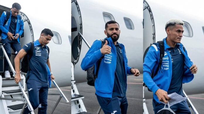 Los integrantes de la Selección Nacional de Honduras ya están en Managua, Nicaragua.