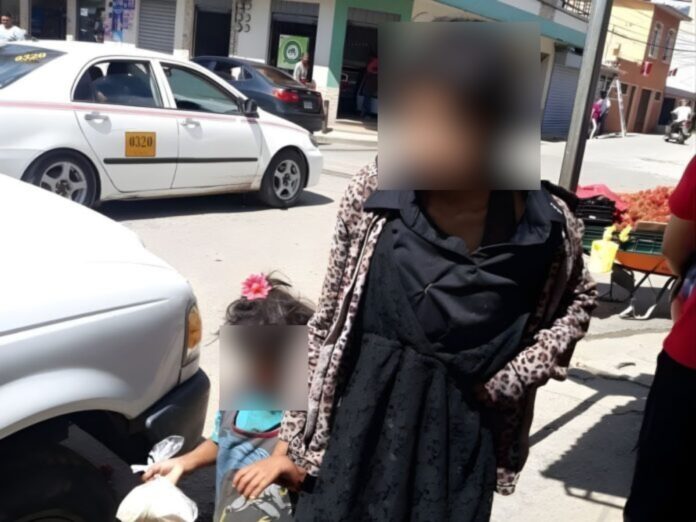 Los ciudadanos piden intervención por seguridad de la niaña. Tofo: TeleDanlí HD.