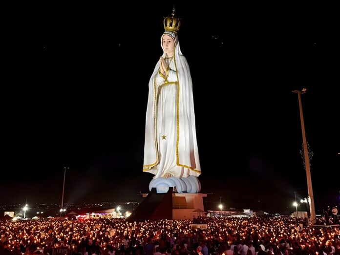 Así es la estatua de la Virgen María en Brasil: más grande que el Cristo Redentor