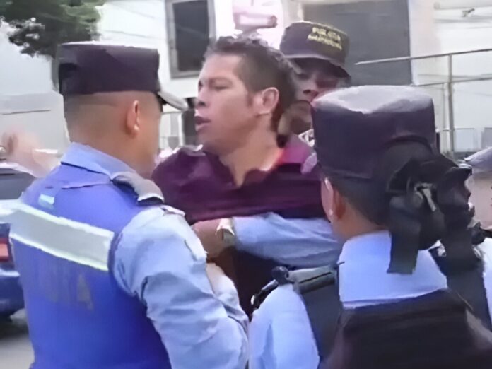 hondureño detenido
