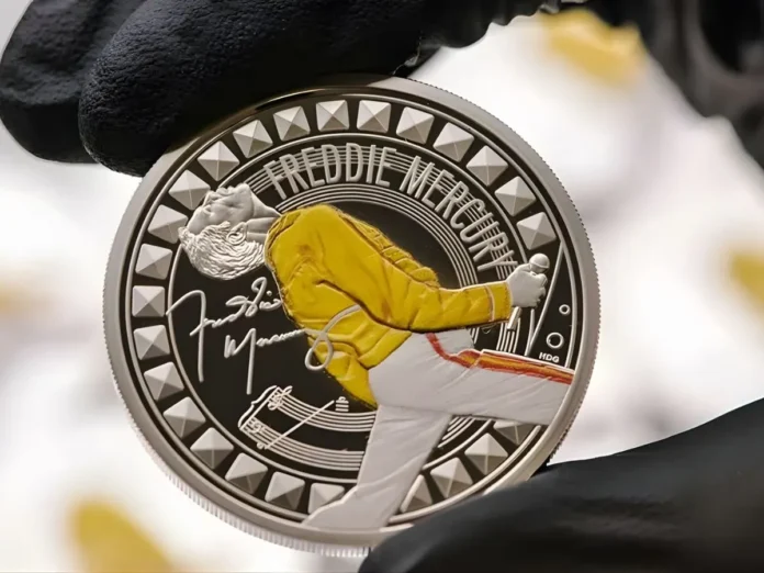 La Royal Mint lanza moneda conmemorativa en honor a Freddie Mercury