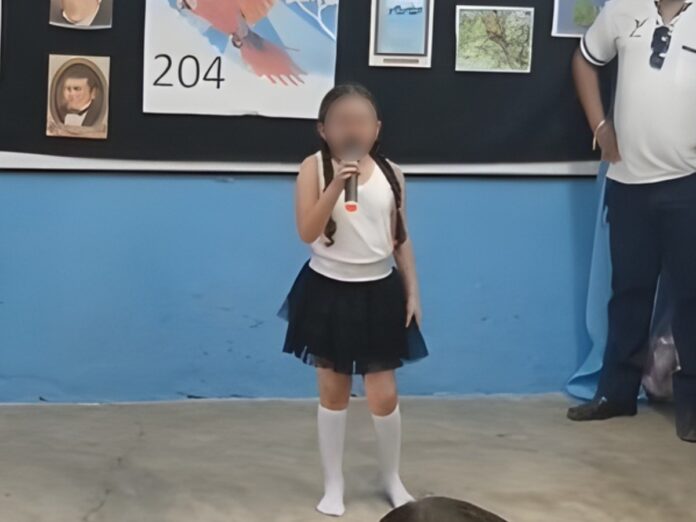 niña de Santa Bárbara