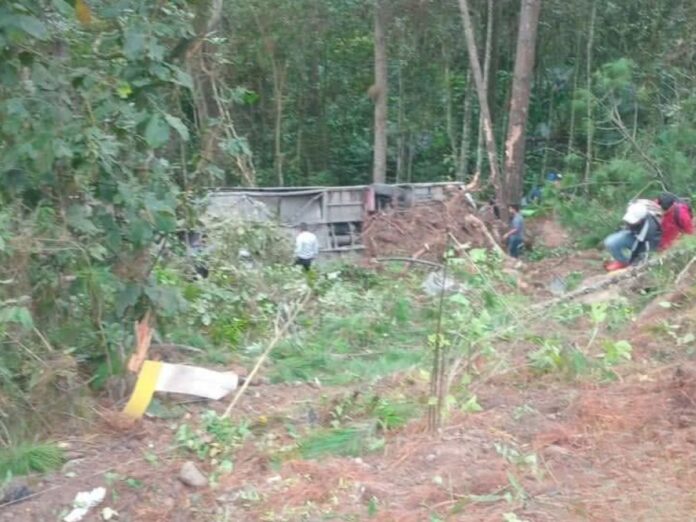 Accidente de Bus Intibucá