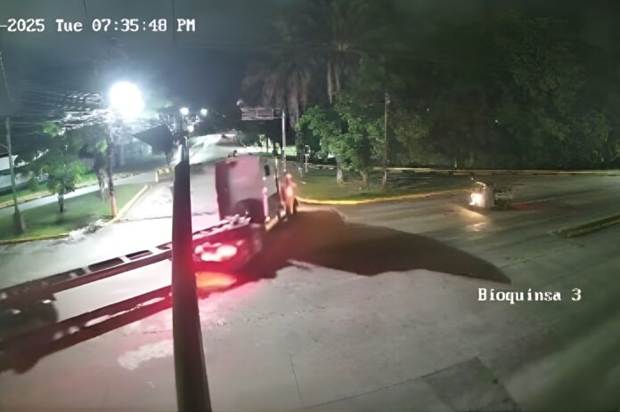 Hondureña pierde una pierna