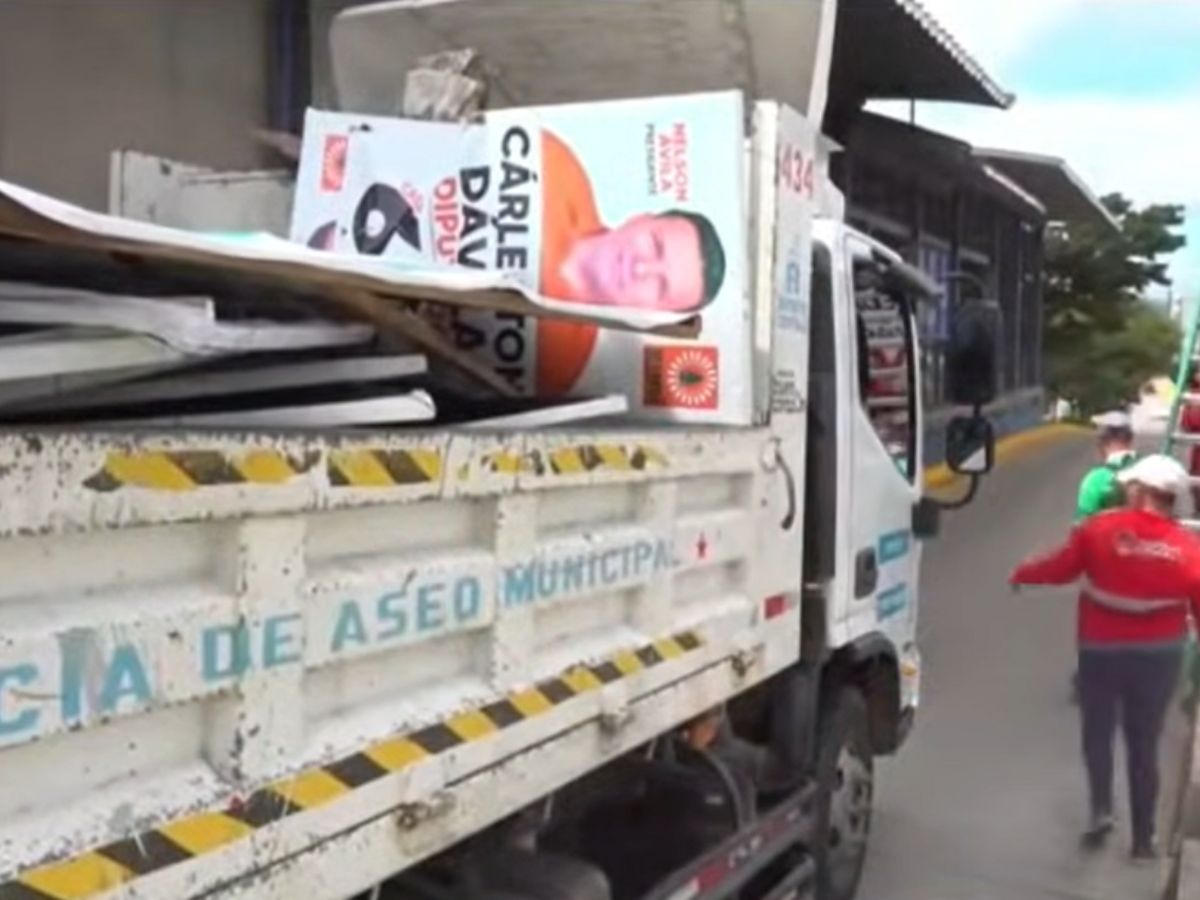 Alcaldía Limpieza Propaganda Política (1)