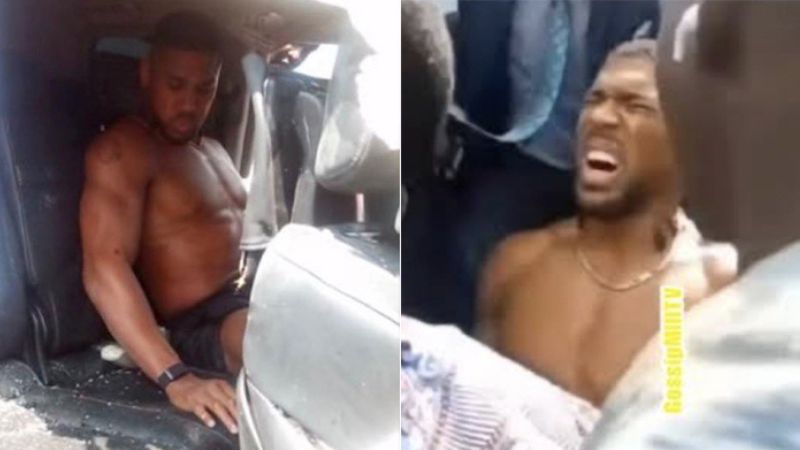 El pugilista Anthony Joshua está vivo de milagro, pues dos de sus acompañantes fallecieron.