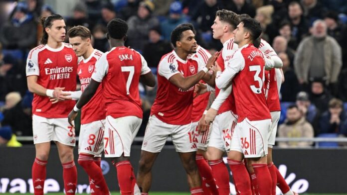 El Arsenal solo necesitó el gol de penal de Viktor Gyokeres para quedarse con los tres puntos en su duelo contra el Everton.