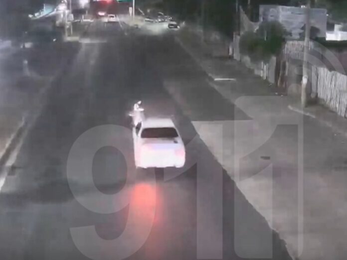 Video atropellamiento mujer colonia 21 Febrero