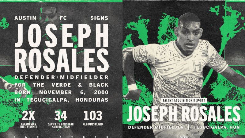 El Austin FC de la MLS destaca la versatilidad del seleccionado hondureño.
