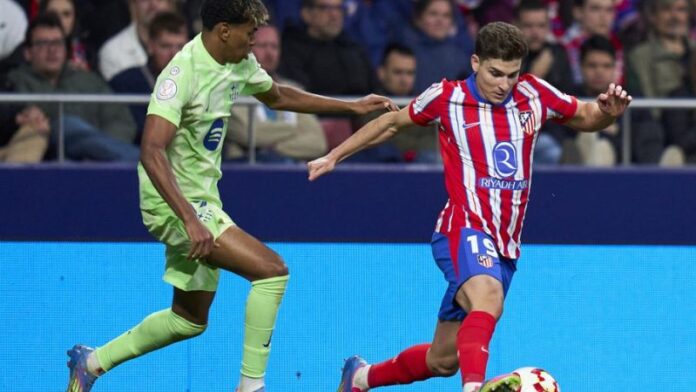 El duelo Barcelona ante Real Madrid enfrentará a Lamine Yamal contra Julián Álvarez.