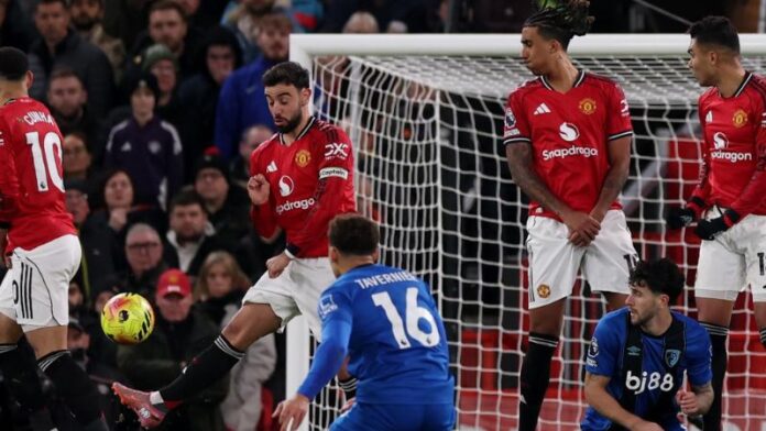 El Manchester United y el Bournemouth no se anduvieron con contemplaciones y se anotaron ocho goles.