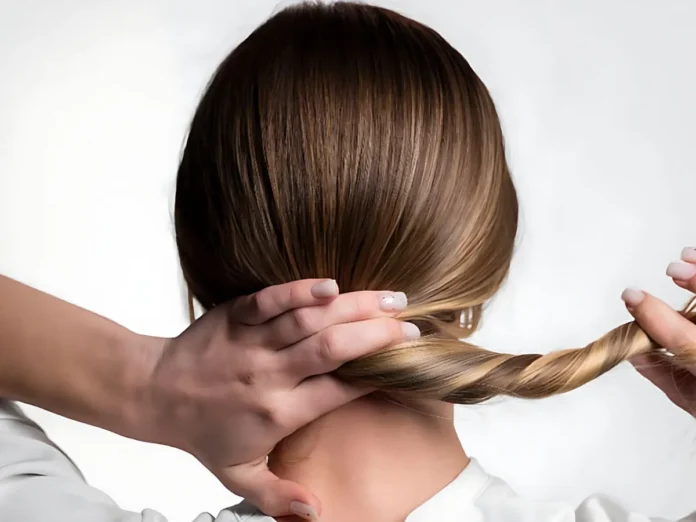 amarrarse el cabello antes de irse a dormir