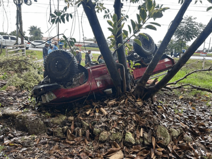 choque vehicular muerto CA-5