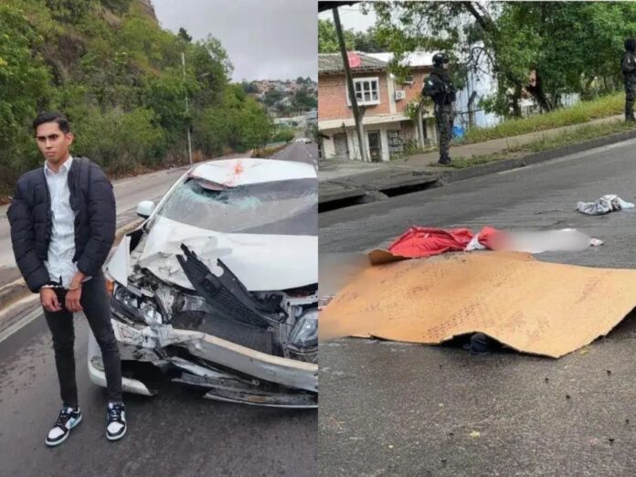 En libertad borracho que atropelló a motociclista en el anillo periférico en TGU