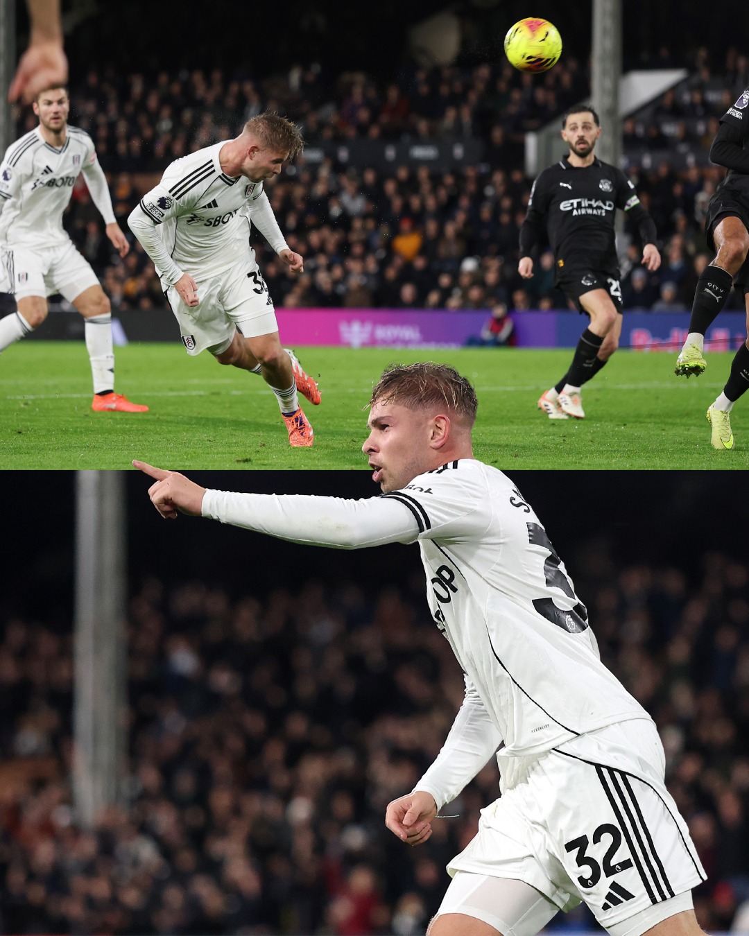 El Fulham puso a temblar al Manchester City de Pep Guardiola.