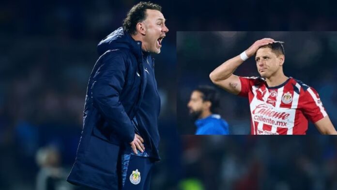 El técnico de Chivas, Gabriel Milito, sale en defensa de Javier 