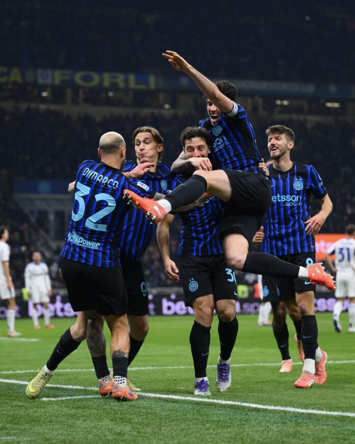 El Inter de Milán se adueña momentáneamente de la cima de la Serie A de Italia.
